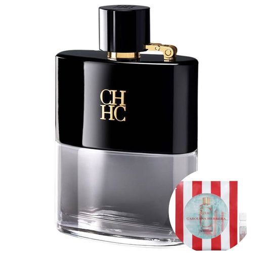 Kit Ch Men Privé Carolina Herrera Eau de Toilette - Perfume Masculino 100ml+ch L’eau de Toilette