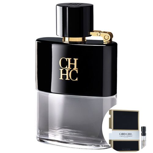 Kit Ch Men Privé Carolina Herrera Eau de Toilette - Perfume Masculino 50ml+good Girl Eau de Parfum