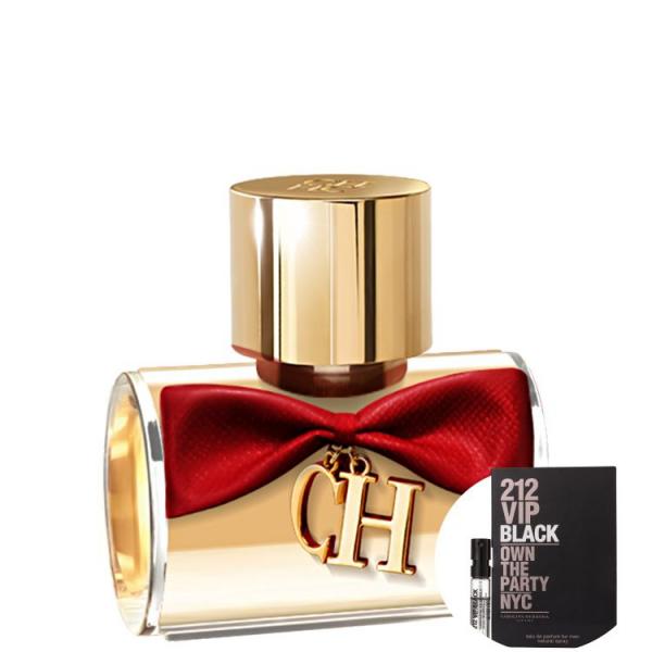 KIT CH Privée Carolina Herrera Eau de Parfum - Perfume Feminino 30ml+212 VIP Black Men