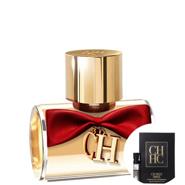 Kit Ch Privée Carolina Herrera Eau de Parfum - Perfume Feminino 30ml+ch Men Privé