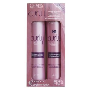 Kit Charis Curly (Shampoo e Condicionador) Conjunto