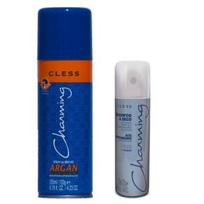 Kit Charming Spray Argan 200ml + Shampoo a Seco Alta Performance 50ml