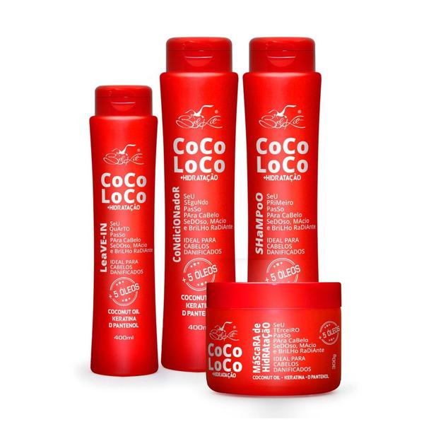 Kit Coco Loco com 4 Itens - Belkit