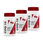 Kit 3 Coenzima Coq-10 - Vitafor - 60 Cápsulas