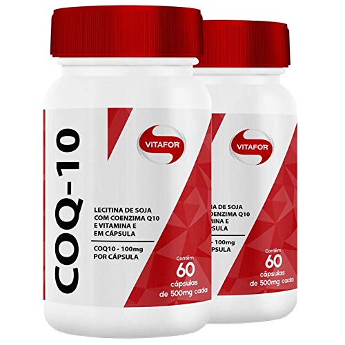 Kit 2 Coenzima Coq-10 Vitafor 60 Cápsulas