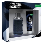 Kit Coffret Benetton Colors Black Man Eau de Toilette