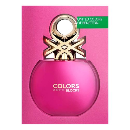 Kit Coffret Benetton Colors Pink Collector Feminino Eau de Toilette