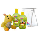 Kit Colônia + Shampoo Delikad Kids Safari Hyppo Yellow