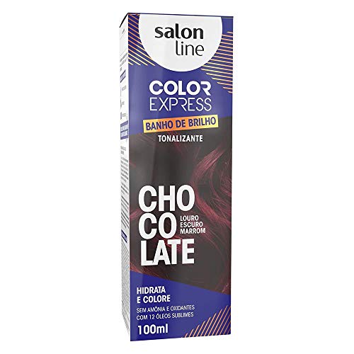 Kit Color Express - Choco - Louro Escuro Marrom, Salon Line