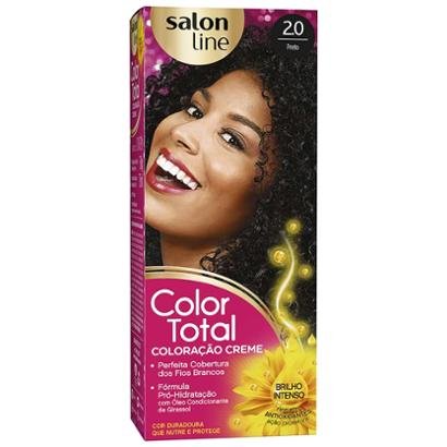 Kit Color Total Salon Line - 2.0 Preto