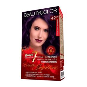 Kit Coloração Beauty Color - Vermelhos Infalíveis 42.26 Marsala