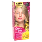 Kit Coloração Color Total 8.0 Louro Claro Salon Line