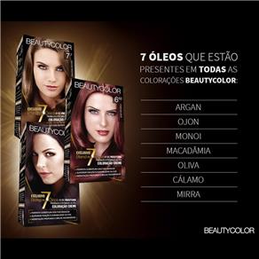 Kit Coloração Permanente BeautyColor Acaju Royal 4.65 com 3 Unidades
