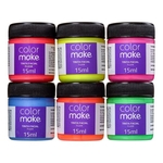 Kit Colormake Fluor Tinta Facial (6 Unidade)