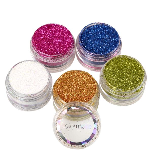 Kit Colormake Glitter Em Pó (5 Unidades)
