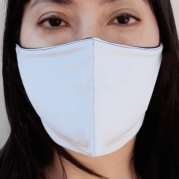 Kit com 03 Máscaras C/ Máxima Proteção Anti-vírus Lavável em Tecido - Slim Fitness