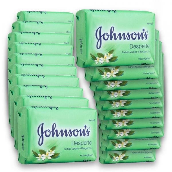 Kit com 20 Sabonetes em Barra JOHNSON - Johnsons