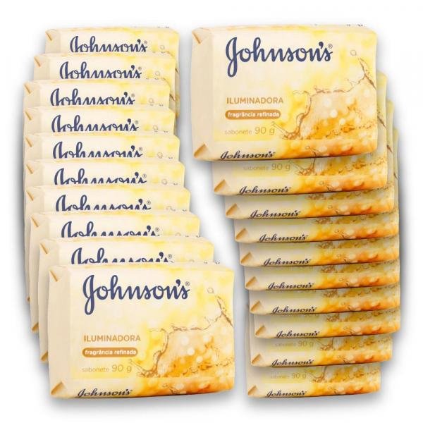 Kit com 20 Sabonetes em Barra JOHNSON - Johnson's