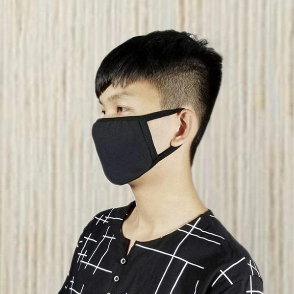 Kit com 09 Máscaras Facial Proteção Contra Vírus e Bactéria Tecido Pano Lavável - Slim Fitness
