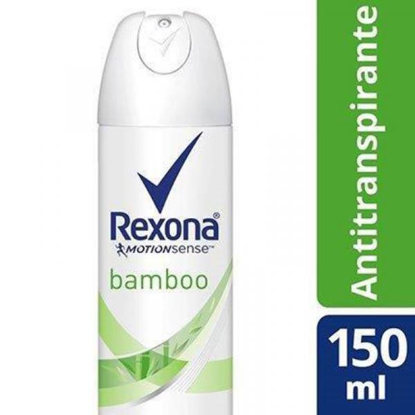 Kit com 1 Desodorante Aerossol Rexona Motionsense Bamboo 105ml