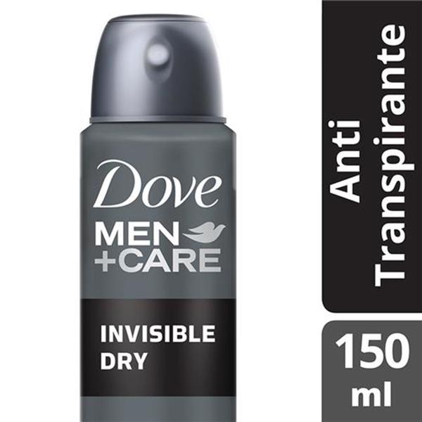 Kit com 12 Desodorante Antitranspirante Aerosol Dove MEN+CARE Invisible Dry 151ML - Z_empório Veredas