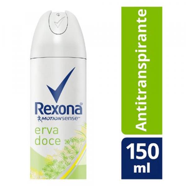 Kit com 1 Desodorante Rexona Feminino Erva Doce Aerossol 90 G - Z_empório Veredas
