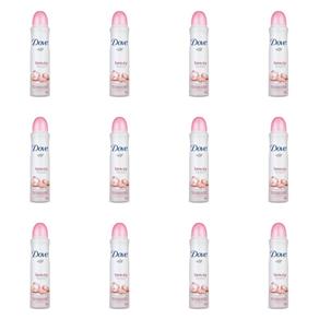 Kit com 12 Dove Beauty Finish Desodorante Aerosol Feminino 89g
