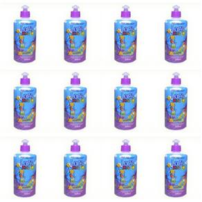 Kit com 12 Lorys Kids Purple Shake Creme para Pentear 300g