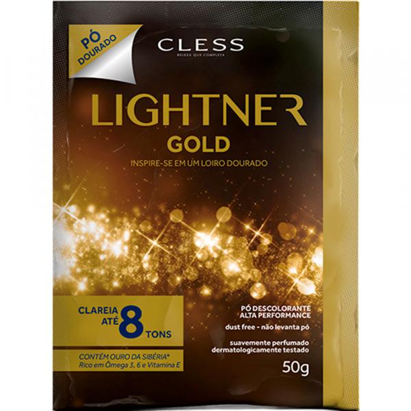 Kit com 1 Pó Descolorante Lightner Gold 50g