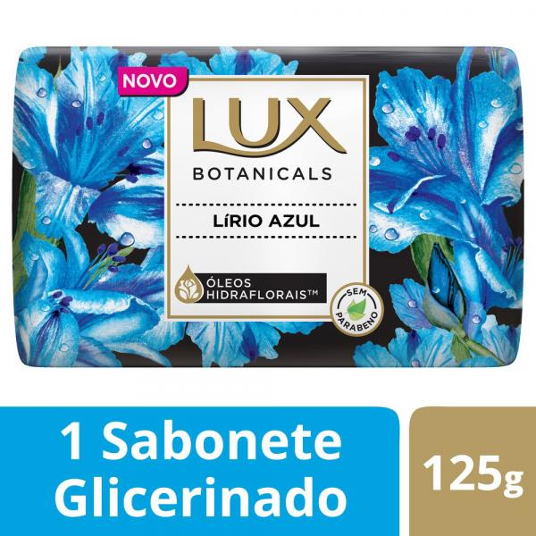 Kit com 1 Sab Lux Botanicals 125g Lirio Azul