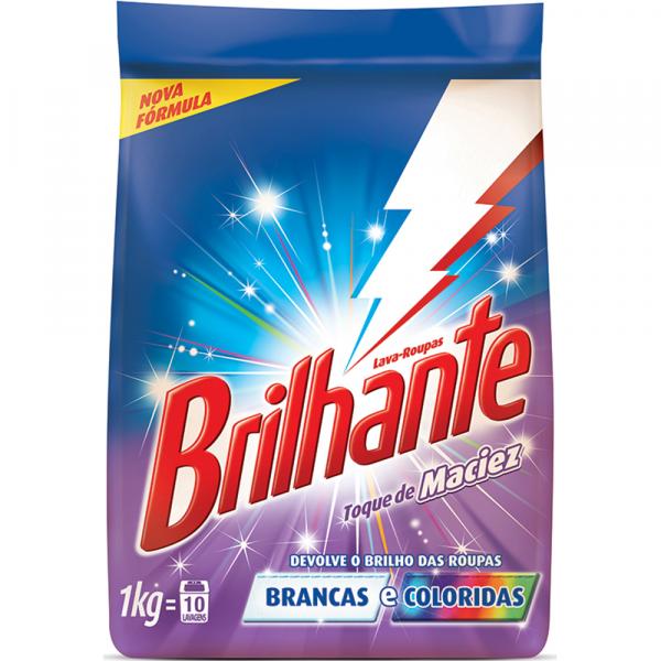 Detergente em Pó Brilhante 1KG