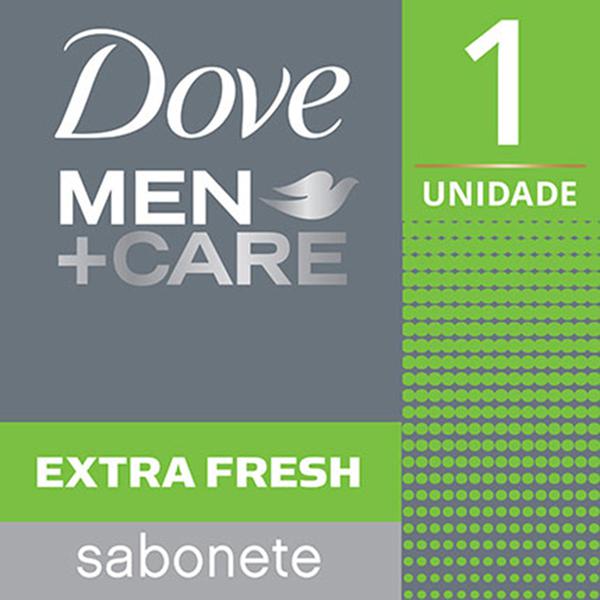 Kit com 1 Sabonete em Barra Dove Men + Care Extra Fresh 90g