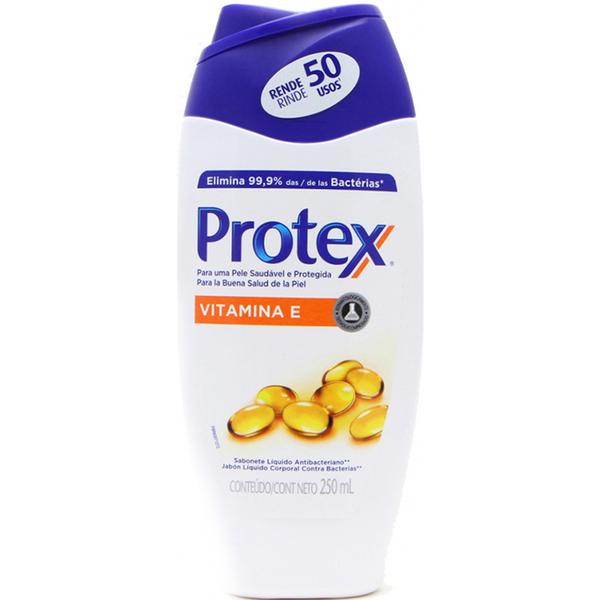 Kit com 12 Sabonete Líquido Protex Antibacteriano Vitamina e 250ml - Z_empório Veredas