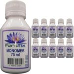 Kit com 10 Monomer Acrylic Liquid Point Mix Original 75ml