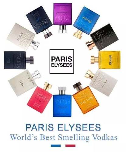 Kit com 10 Perfume Paris Elysees 100 Ml Original e Lacrado