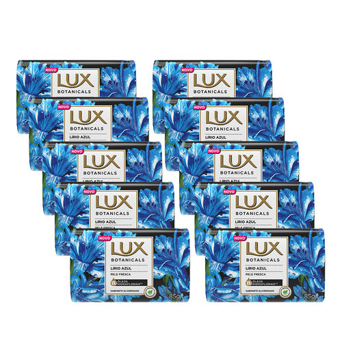 Kit com 10 Sabonetes Lux Lirio Azul 85g
