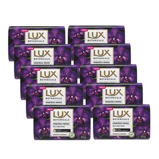 Kit com 10 Sabonetes Lux Orquídea Negra 85g
