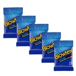 Kit com 15 Preservativo Blowtex Action c/ 3 Un Cada