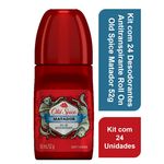 Kit com 24 Desodorantes Antitranspirante Old Spice Matador 52g