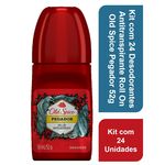 Kit com 24 Desodorantes Antitranspirante Old Spice Pegador 52g
