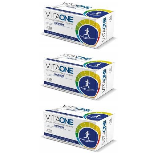 Kit Com 4 Vitaone Suplemento Vitamínico Para Homens Com 30 Capsulas - Cimed