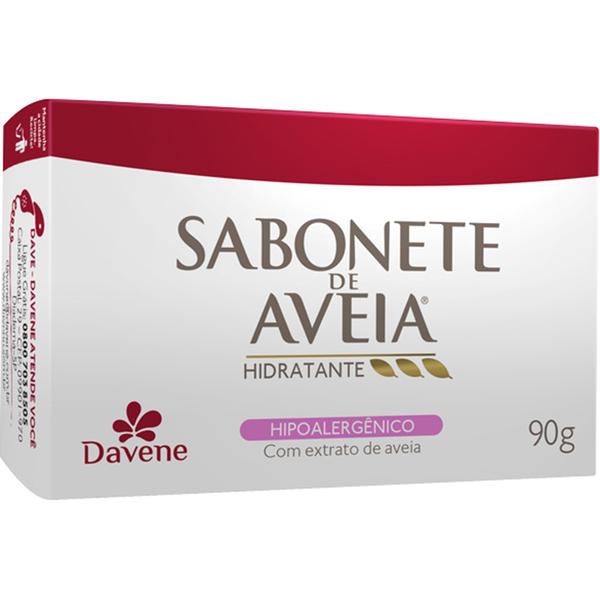 Kit com 48 Sabonete Davene Aveia Hidratante Hipoalergênico 90g - Z_empório Veredas