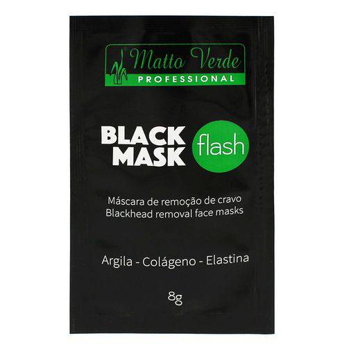 Kit com 5 Black Mask Matto Verde Máscara Removedora de Cravos (5x8g)