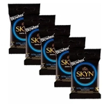 Kit Com 5 Pacotes Preservativo Skyn Extra Lubrificada