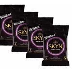 Kit Com 5 Pacotes Preservativos Skyn Elite Com 3 Un Cada