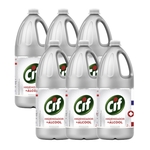 Kit com 6 Cif Higienizador + Álcool 2l