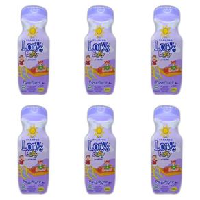 Kit com 6 Lorys Baby Passiflora Shampoo Infantil 500ml