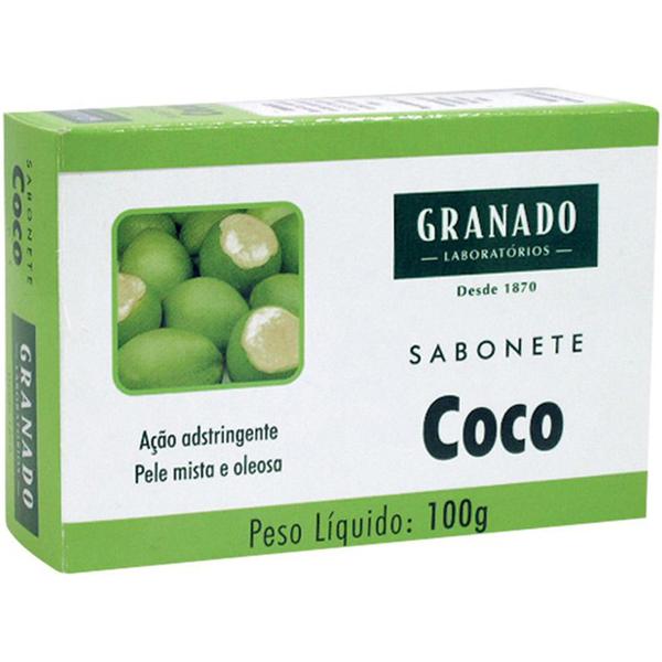 Kit com 72 Sabonete em Barra Granado Coco 100g - Z_empório Veredas