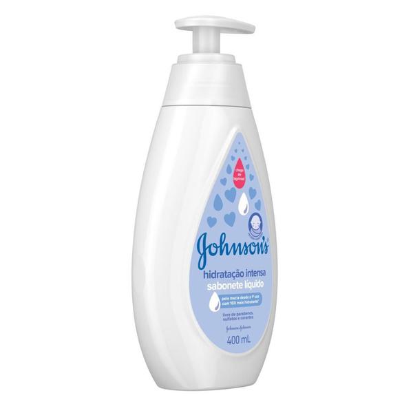 Kit com 9 Sabonetes Líquido JOHNSONS Baby Hidratação Intensa 400ml - Johnson'S
