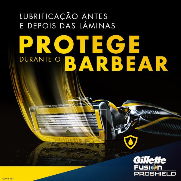 Kit Aparelho de Barbear Gillette Proglide Styler + 2 Cargas Fusion Proshield + Necessaire